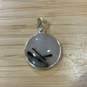 Tourmaline Quartz 925 Pendant